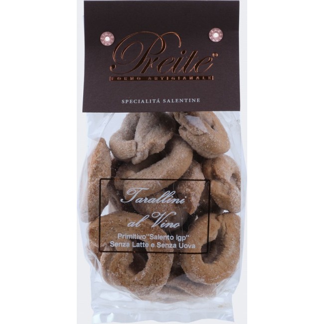 Tarallini doux. Biscuits italiens.