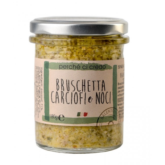 Bruschetta Artichauts et Noix